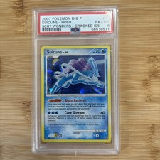 2007 POKEMON DIAMOND & PEARL SECRET WONDERS CRACKED ICE #19 SUICUNE-HOLO PSA 6 on eBay