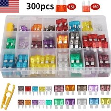 300Pcs Car Blade Fuse Assortment Assorted Kit Blade Set Auto Truck Automotive