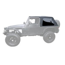 Rampage 109635 Frameless Soft Top Kit For 20042006 Jeep Wrangler Unlimited