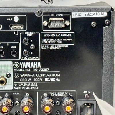 超レア新品❗️YAMAHA AVレシーバー RX-V3067 YAMAHA AV Receiver RX-V3067 (Shipped from Japan) | eBay