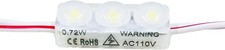 Mini LED Module AC 110V 0.72W 100PCS 6500K White Light for Lightbox Letter Signs