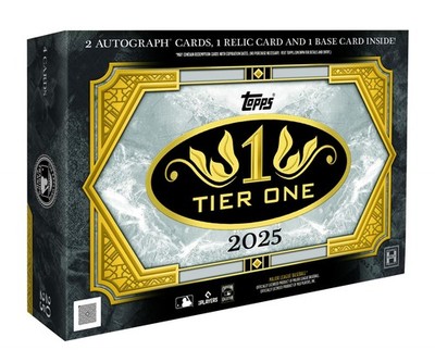 【在庫僅か！】2025 Topps Tier One Baseball 2025 TOPPS TIER ONE BASEBALL HOBBY BOX | eBay
