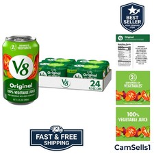 100 Vegetable Juice, 11.5 fl oz Can 24 Pack