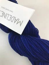 Madelinetosh Sock Fathom Hand Dyed Yarn Verigated Fingering Superwash Merino