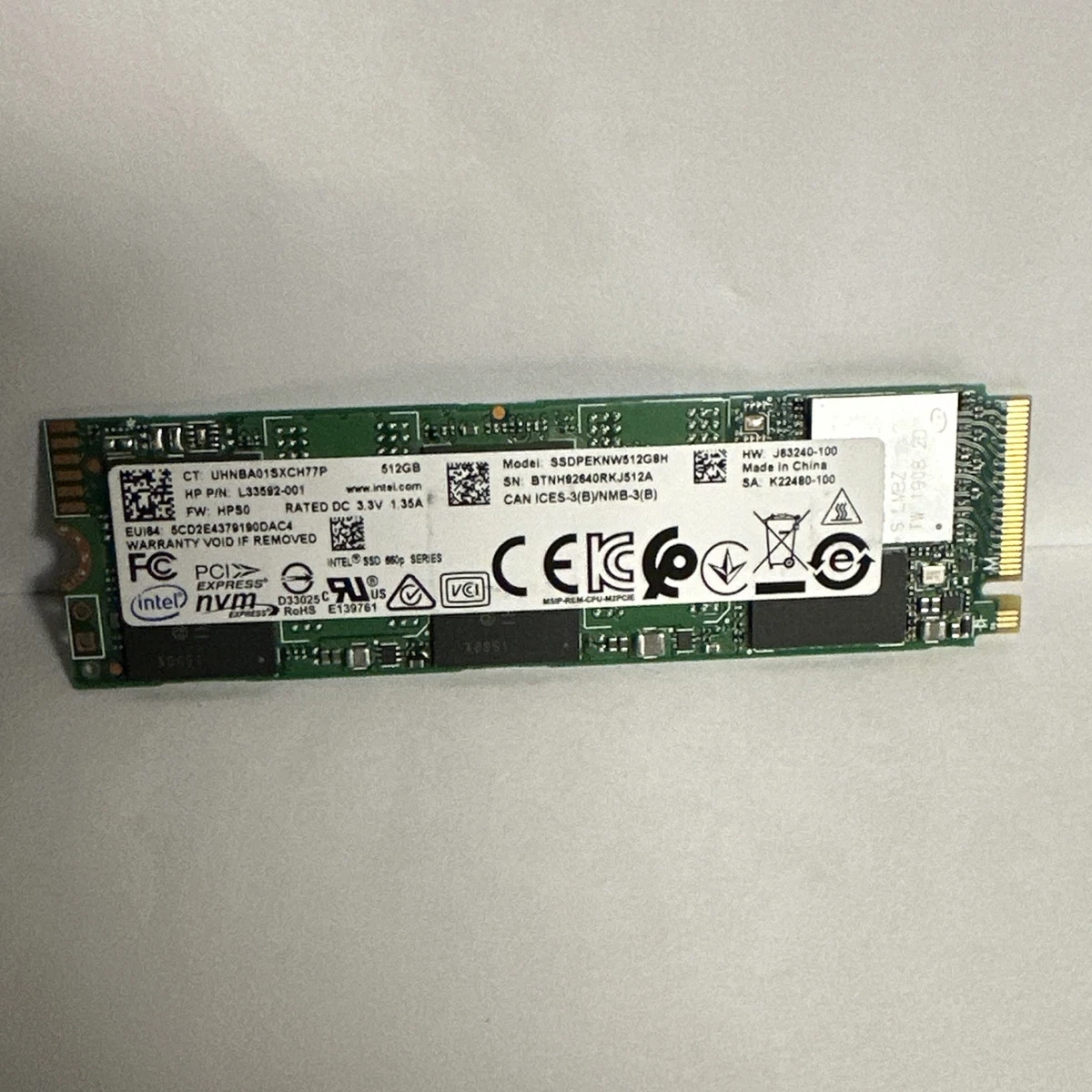 Intel M.2 Interface 512 GB Solid State Drives for sale | eBay