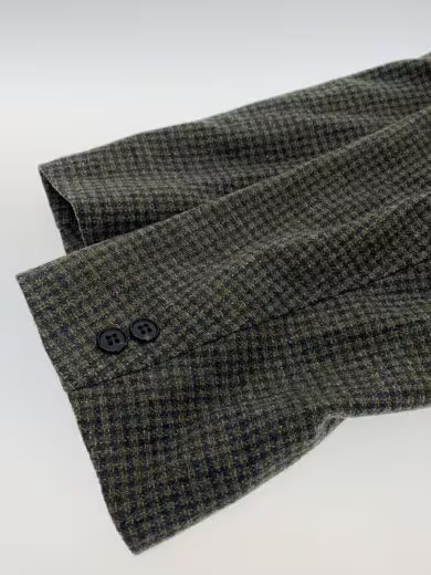 PENDLETON/Tailored Jacket/L/Wool/KHK/Houndstooth - image 4