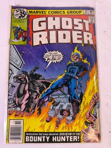Ghost Rider #32 Marvel Comics Group 1978 Vintage Comic Book