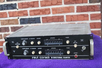 VINTAGE FAUL CORADI BI-DIRECTIONAL COUNTER - XY SET - MFC 156 -RARE HARD TO FIND