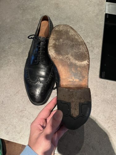 John Lobb Darby Made In England 8EE (42) pelle di vitello usato ottime condizioni - Foto 3 di 7