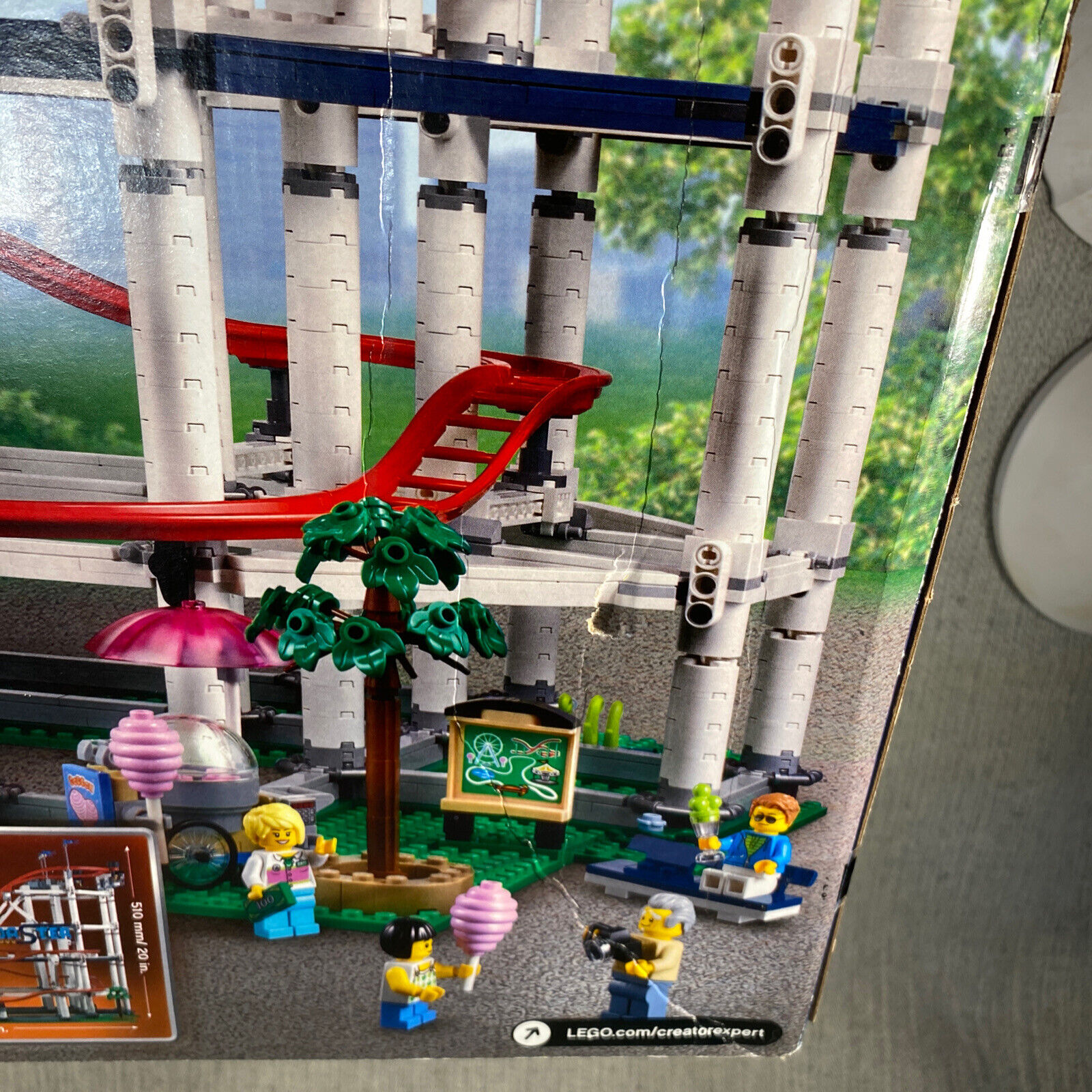 LEGO Creator Expert Roller Coaster 10261 Building Kit 4124 Pieces - Plastic