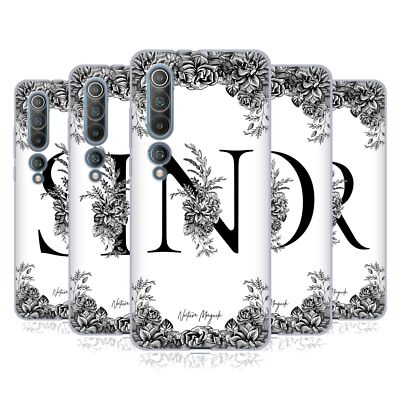 OFFICIAL NATURE MAGICK B & W FLORAL MONOGRAM 2 GEL CASE FOR XIAOMI REDMI PHONES