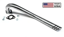 Center Rear Header Exhaust Pipe for Predator 212cc, GX160, GX200. Powerhorse 208
