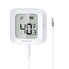 WiFi Freezer Thermometer Alarm, Remote App and Email Alert with Anti-False,