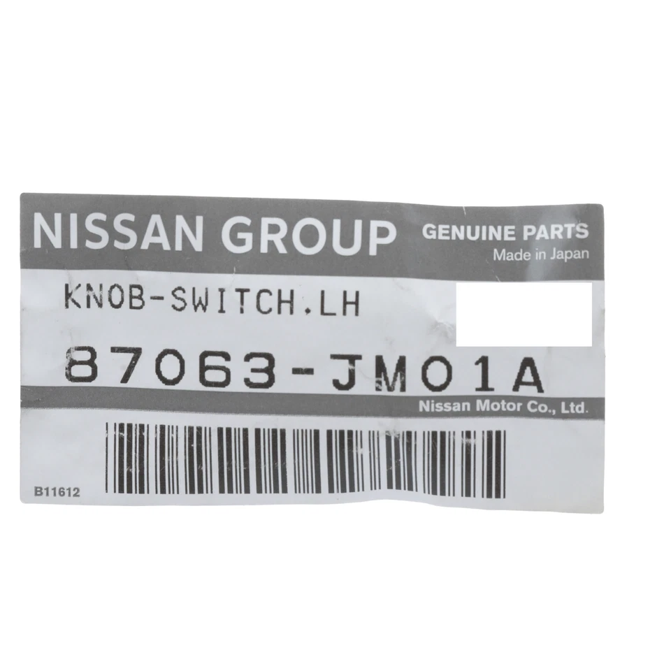 Nissan Murano Rogue Pathfinder 2009-2014 asiento delantero reclinable interruptor de perilla OEM NUEVO Foto 4 de 4