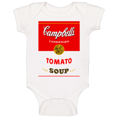 Campbells Tomato Soup Halloween Costume Baby One Piece