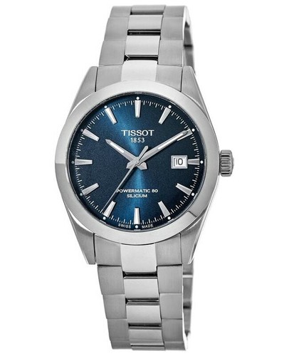 New Tissot Gentleman Powermatic 80 Blue Dial Men's Watch T127.407.11.041.00  | eBay