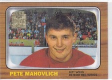 01/02 TOPPS/OPC ARCHIVES..PETE MAHOVLICH..66/67 RC REPRINT..CARD # 80..CANADIENS