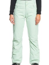ROXY DIVERSION SNOWPANTS ERJTP03185 / BDY0 WOMENS SMALL CAMEO GREEN