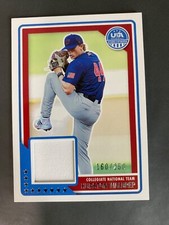 2023 Panini USA Baseball Stars & Stripes - USA Material #USAM-HW Hurston Waldrep