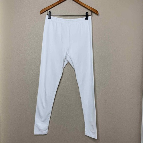 J. Jill Small Tall White Ankle Leggings 
