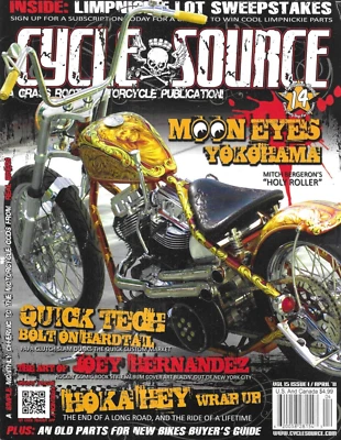 Cycle Source Motorcycle Magazine Moon Eyes Bolt-On Hardtail Joey Hernandez 2011 - Image 1 of 4