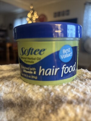 Softee Hair Food with Vitamin E Natural Herbal Oil Formula