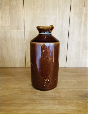 Vintage Salt Glazed Stoneware Ink Bottle