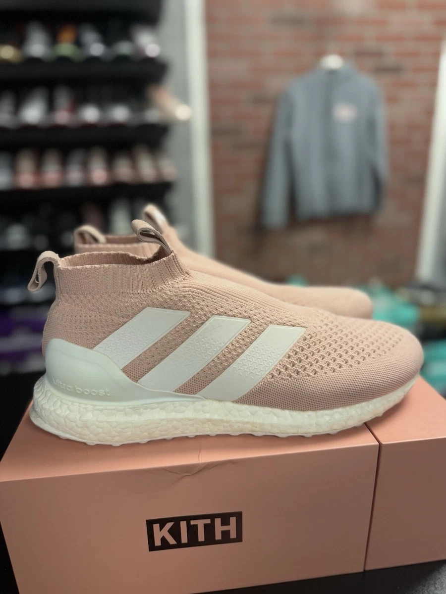 adidas Kith x Ace 16+ PureControl UltraBoost Flamingos - огромный