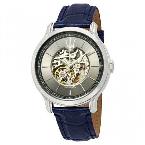 OROLOGIO MASERATI AUTOMATICO Uomo Scheletrato EPOCA In Acciaio Pelle  R8821118006 | eBay