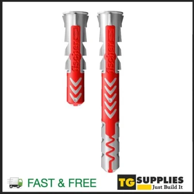 Professional FISCHER DUOPOWER Wall Plugs Universal Wall Fixings | ALL SIZES - Image 1 of 4