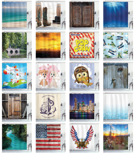 Retro Vintage 60s 50s Inspired Geometric Polka Dots Romantic Art Print 70 Inches Fabric Bathroom Decor Set With Hooks White Blue Ambesonne Turquoise Shower Curtain Shower Curtain Sets