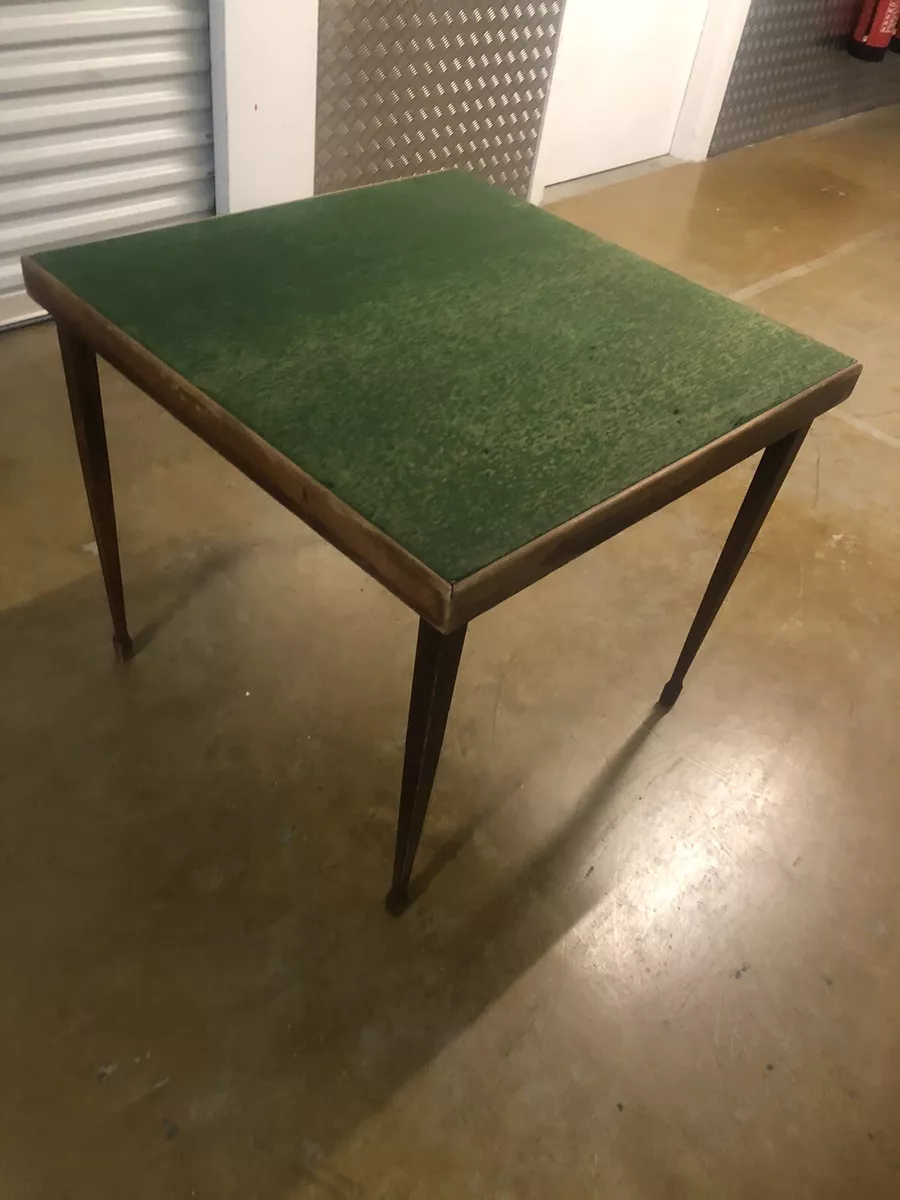 Wood folding card table outlet