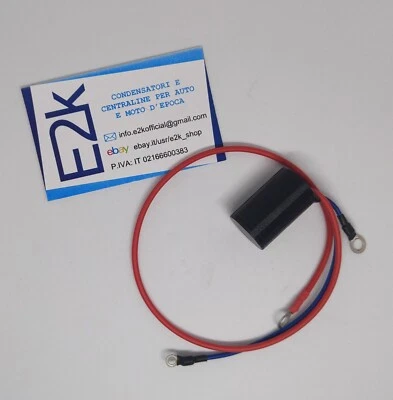 PIAGGIO Condensatore ELETTRONICO puntine Vespa 125 GTR TS Super 150 Sprint VBB GL Rally