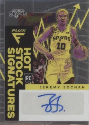 2022-23 Panini Flux - Jeremy Sochan #HSS-JSC