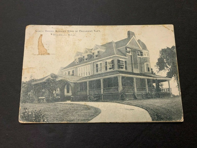 1909 North Shore Home Of President Taft Beverly Massachusetts Postcard