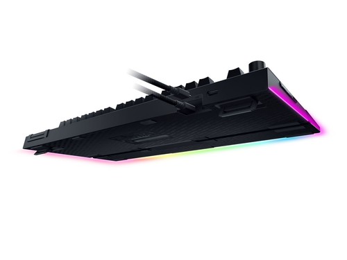 Razer BlackWidow V4 Pro Gaming Keyboard 8 Macro Keys Green Switches US ISO - Zdjęcie 5 z 8
