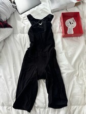 Speedo Fastskin LZR Racer Pro Record Breaker Kneeskin Size 23 Black Open Back