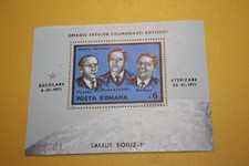 Romania 1971 Block 85 Return Soyuz ** MNH.