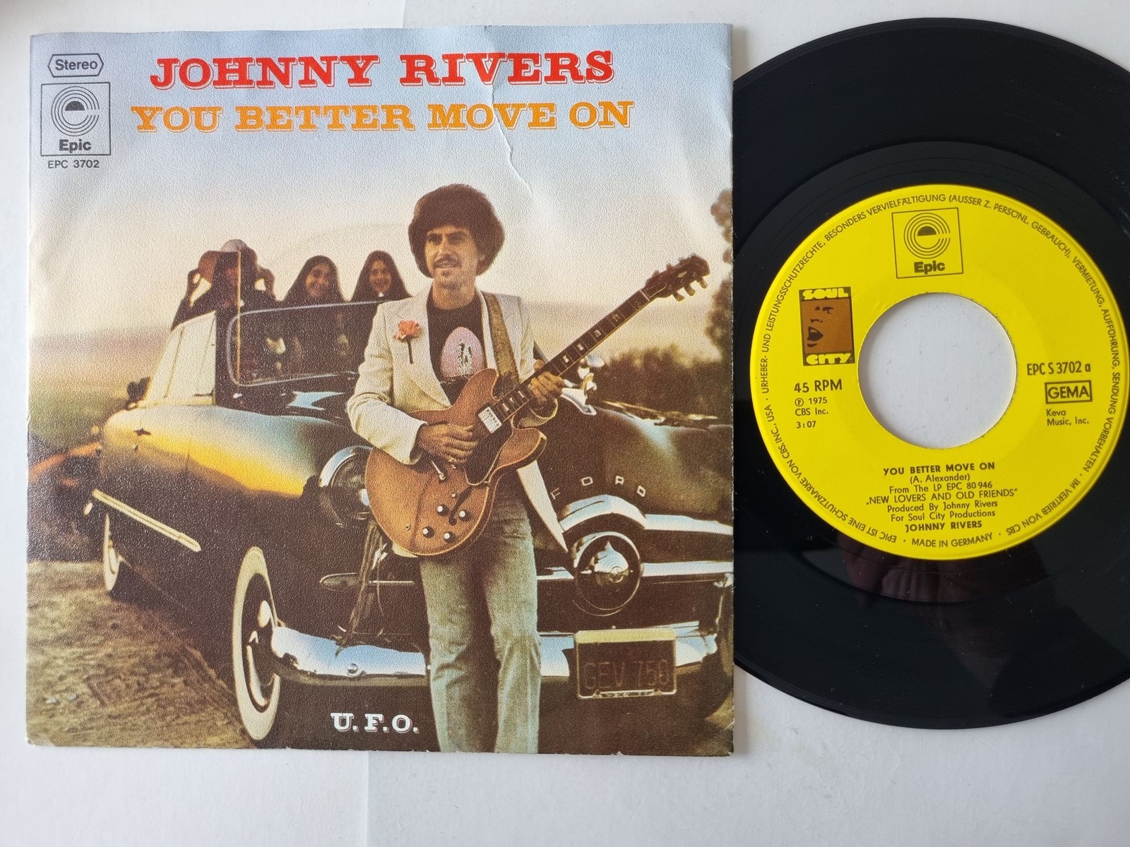Johnny Rivers - You Better Move On 7'' Vinyl Germany