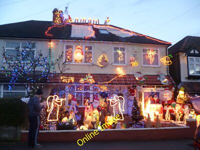 Photo 12x8 Christmas Day in Welling Bexley This house in Danson Crescent n c2013