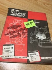 Revue technique Renault R16