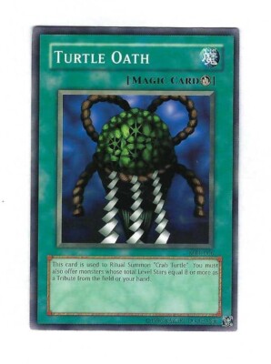 turtle oath yugioh card Amazon.com: Yu-Gi-Oh! - Turtle Oath (MRL-066) - Magic Ruler - Unlimited  Edition main image 0
