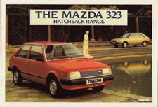 Mazda 323 Hatchback 1982-83 UK Market Sales Brochure 1100 1300 1500 GT