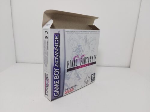 Only Box - Final Fantasy V Advance  -  Gameboy Advance - Pal - Nintendo - Photo 1/2