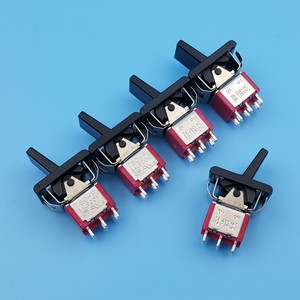 10Pcs SH T8011 Lever 6Pin ON-ON 2-Position DPDT Toggle Switch - Foto 8