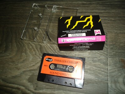 100% vintage original Tape fun world thriller chiller monsters and myths audio