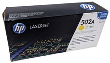 NEW Genuine HP 502A Yellow Toner Cartridge Q6472A for LaserJet 3600 - OEM SEALED