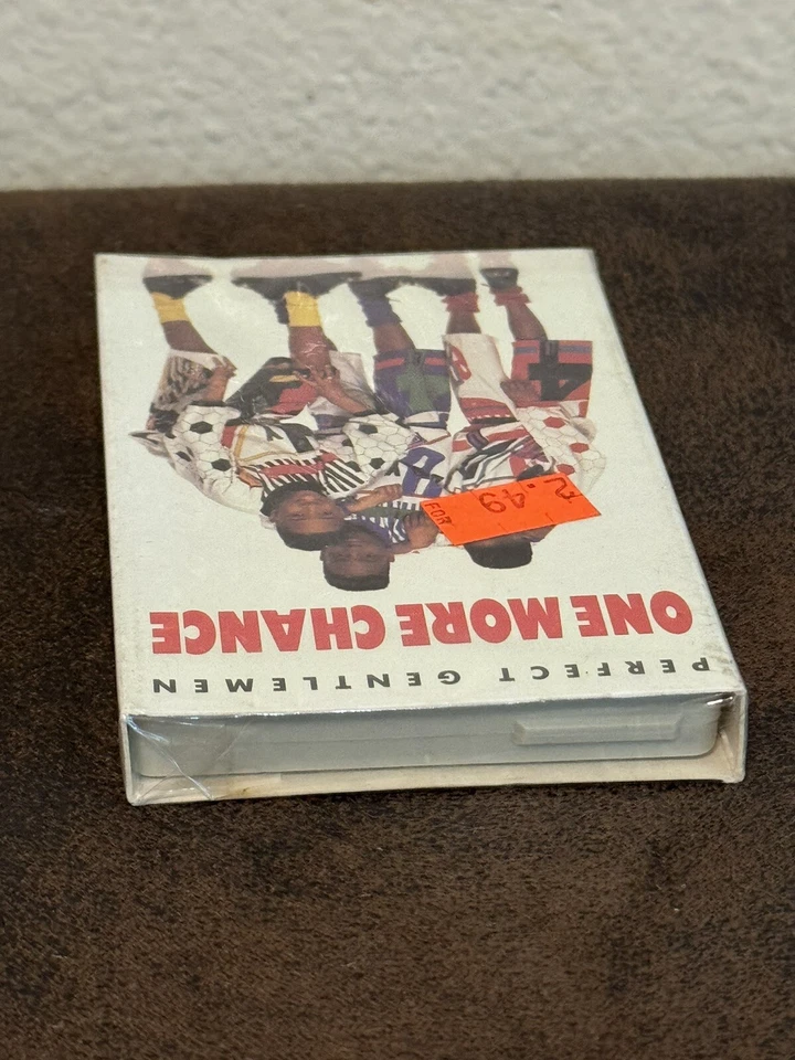 1990 VTG PERFECT GENTLEMEN ONE MORE CHANCE FACTORY SEALED CASSETTE NOS SINGLE - Image 3 of 4