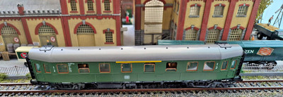 Roco H0 4291 S Hechtwagen AB 4üe  1.2 Kl. der DB 11 229 Esn Licht  in OVP/2510