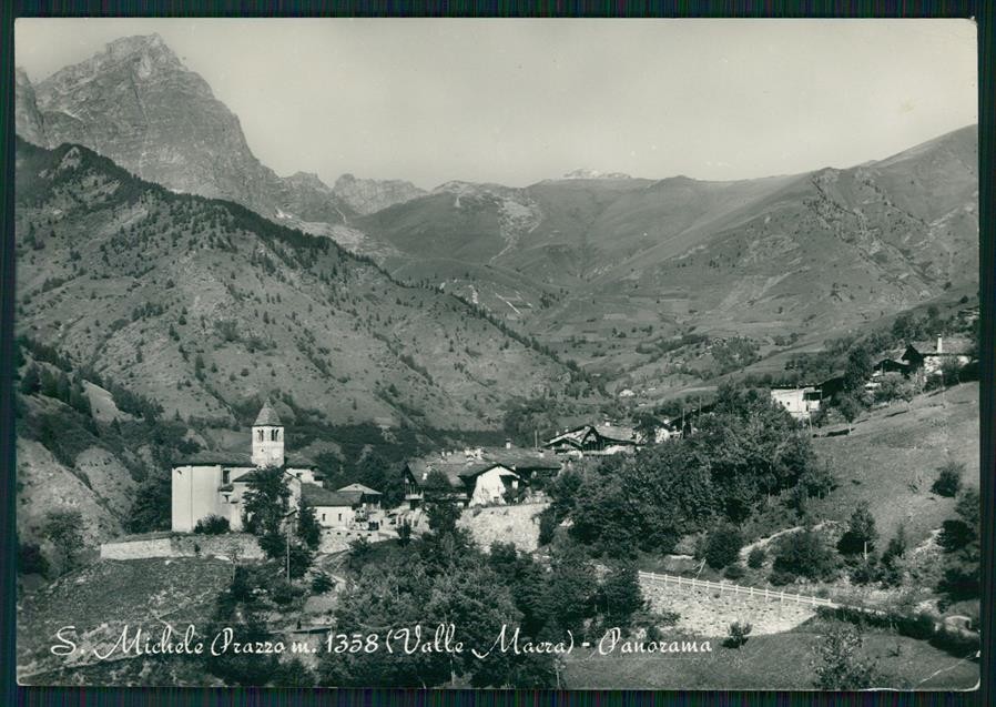 Cuneo Prazzo San Michele di PIEGHINA Foto FG cartolina MZ0528